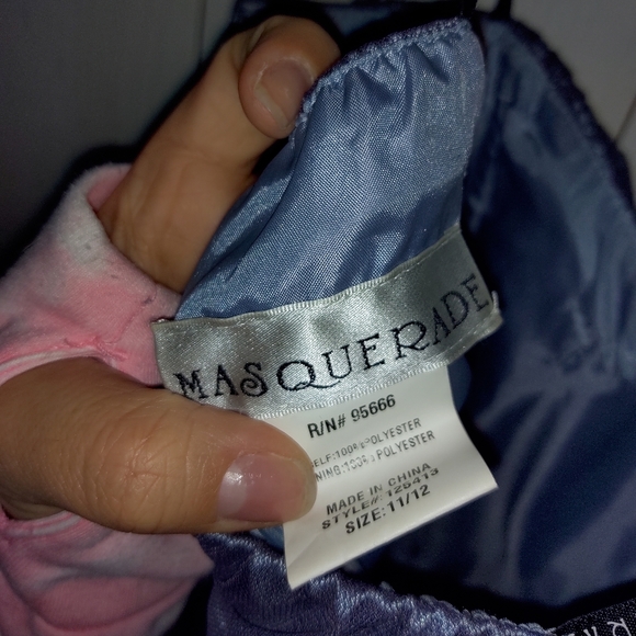 Masquerade strapless dress - Picture 6 of 6